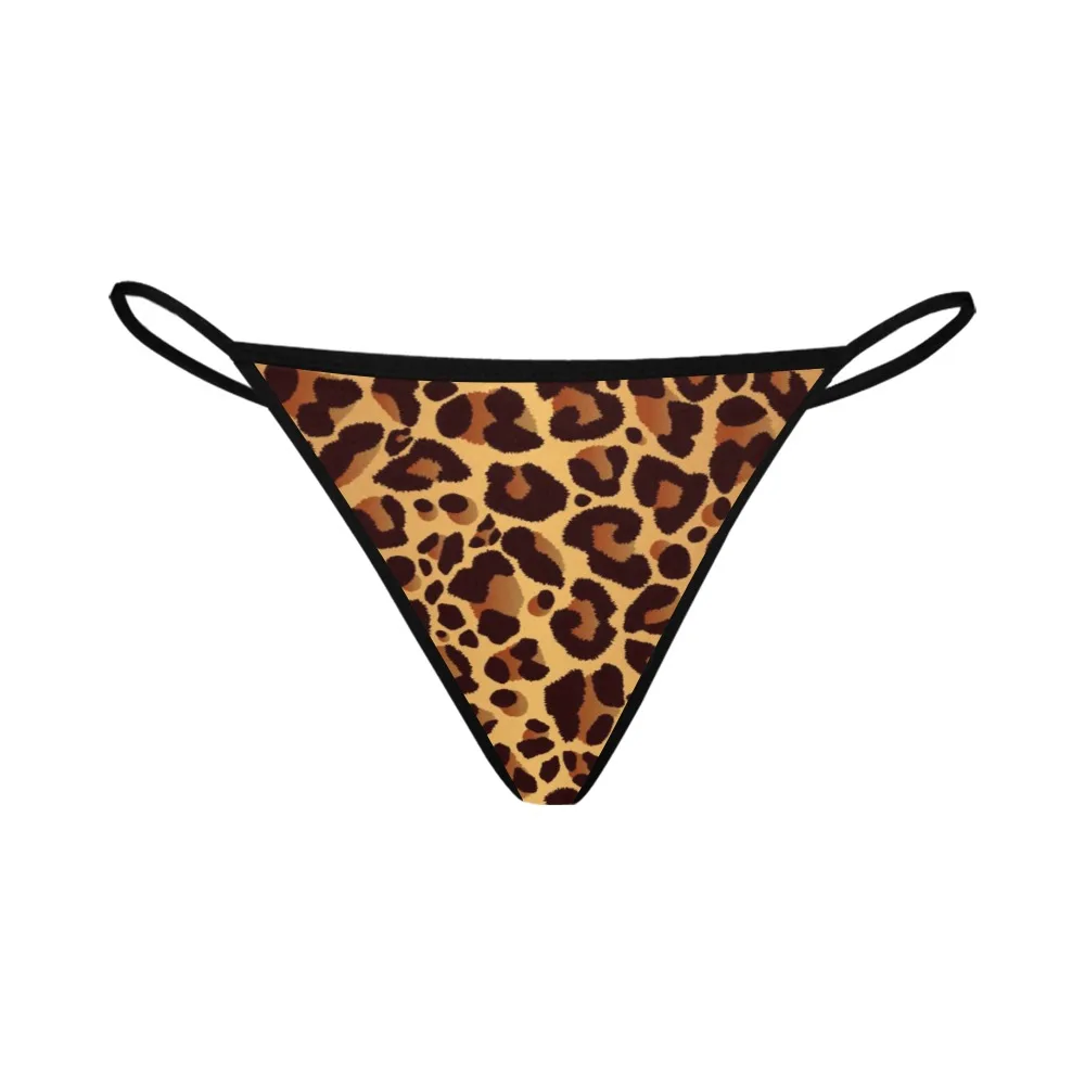 Custom Logo Thong Women Panties Sexy Wholesale Low Waist Women Thong Panties Cotton Womens Sexy Underwear-RANBAO