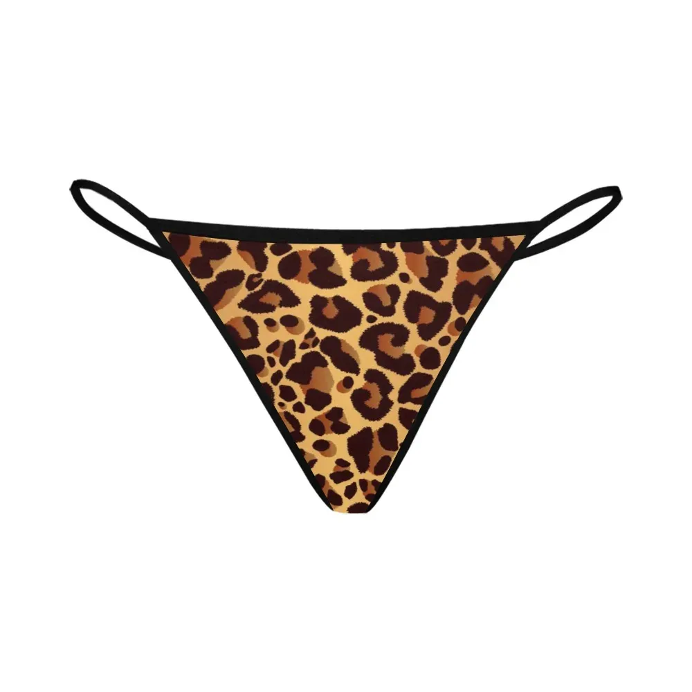 Custom Logo Thong Women Panties Sexy Wholesale Low Waist Women Thong Panties Cotton Womens Sexy Underwear-RANBAO