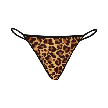 Custom Logo Thong Women Panties Sexy Wholesale Low Waist Women Thong Panties Cotton Womens Sexy Underwear-RANBAO