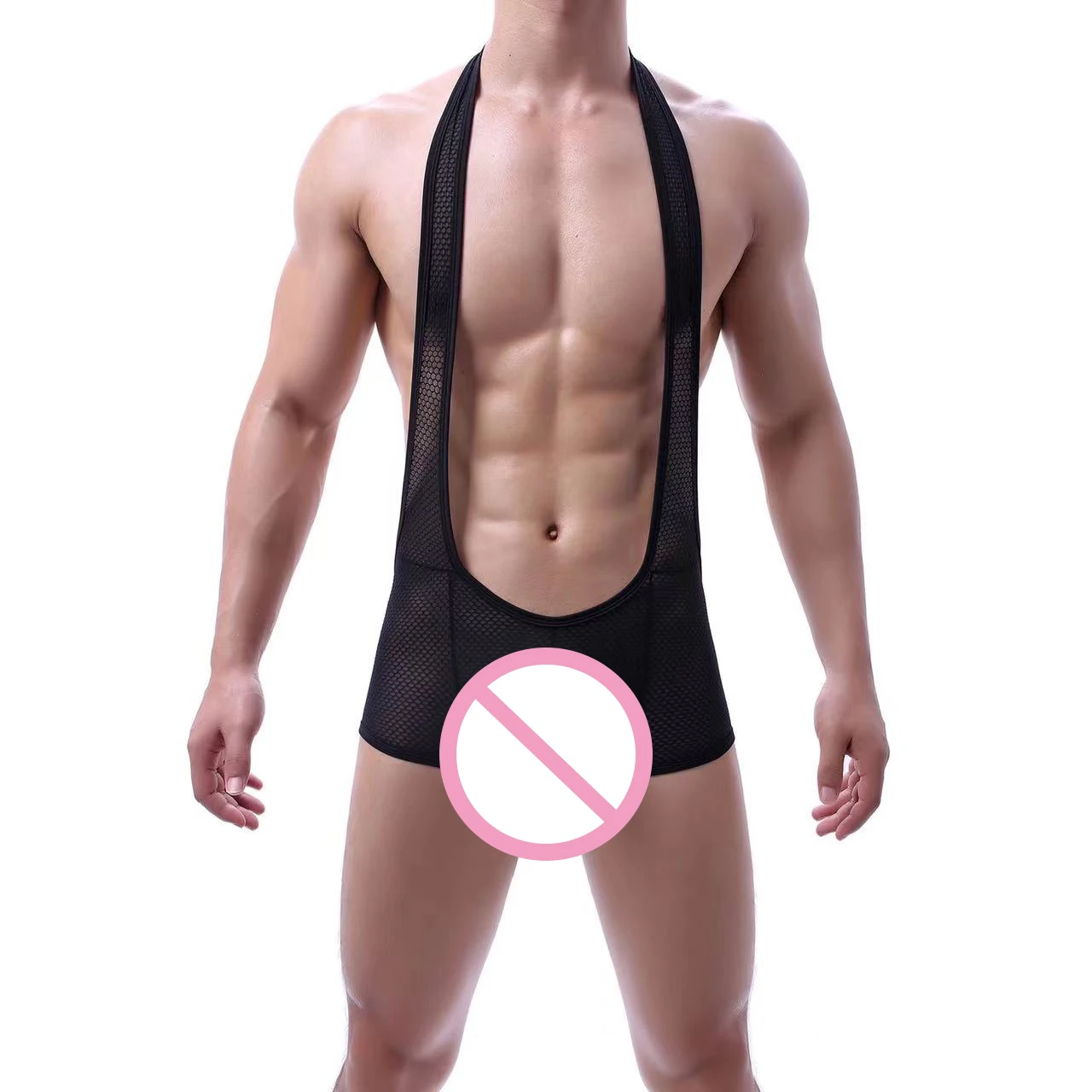 Manufactory Breathable Soft Men Bodysuit Hgh Quality Cheap Price Men Underwear Custom Sexy Bodysuit for Men-RANBAO