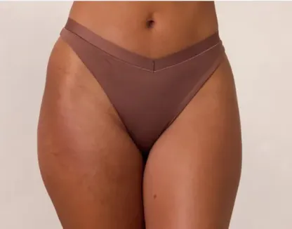 Wholesale Thongs for Women No Show Thong V-waisted Stretch Breathable Sexy Panties Underwear-RANBAO