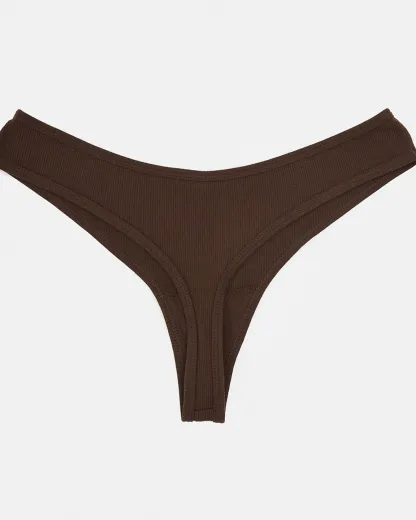 Women's Panties Thongs Panties G-String Underwear T-BACK Women's Low Rise Panty Briefs-RANBAO