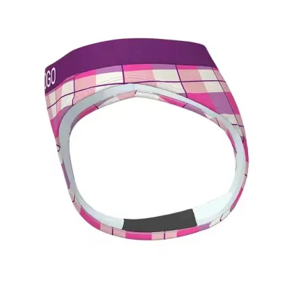 Custom Letter Logo Women Cheeky Bikini Briefs Ladies Period Panties Custom Print Pattern Female Underpants Women's Underwear-RANBAO