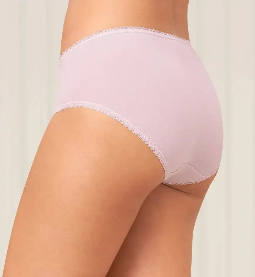 Wholesale Lace Hem Boyshorts Spandex Underwear with Boxer Style Solid Panty Panties Lady's Underpants Knickers Pants for Female-RANBAO