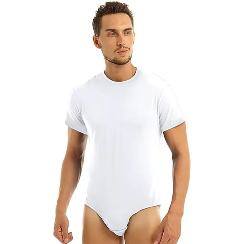 2025 New Style Design Sexy Mature Sports Underwear Men Custom Logo Underwear Bodysuit-RANBAO