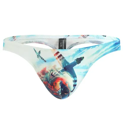Wholesale Trendy Men Underwear Animal Printing Underwear Sexy for Gay Men-RANBAO