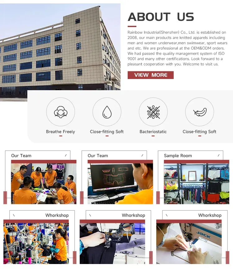 Women's XL Cotton Casual Sports Underwear High Stretch Female Panties Comfortable Boxers Shorts Logo Waist Excellent Customer-RANBAO