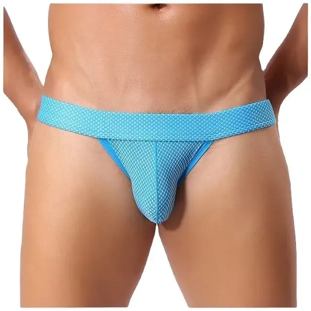 High Quality Sexy Men's Thong Underwear Low-rise Mens Thong Hot Fashionable Sexy Gay Men Underwear-RANBAO