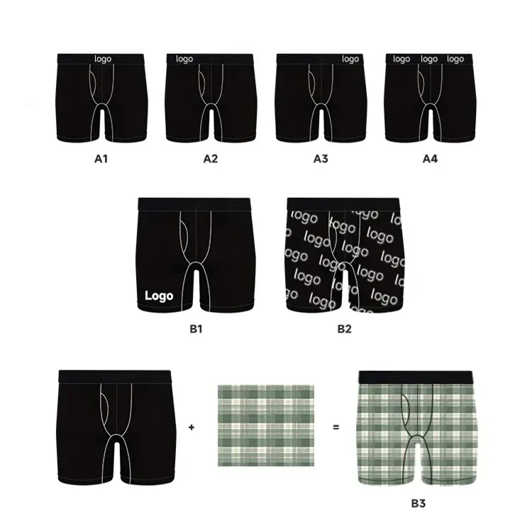 China Manufacturer Boxers 100% Coton Open Boxer-RANBAO