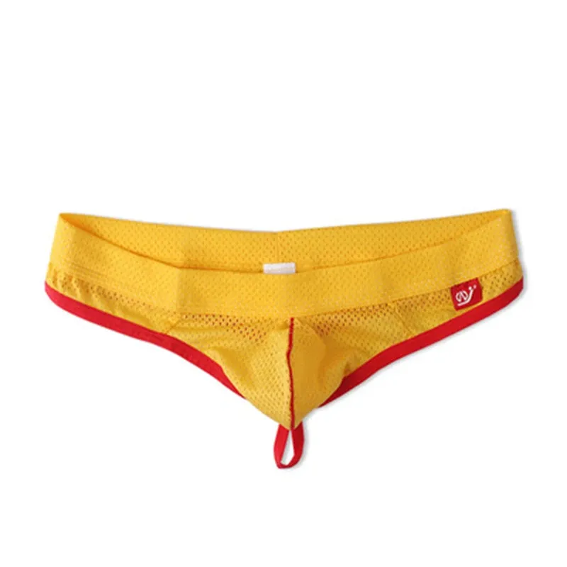 Mesh Low Rise Hot Selling New Trend Mens Jockstrap G-String Thongs Men'S Underwear Briefs-RANBAO