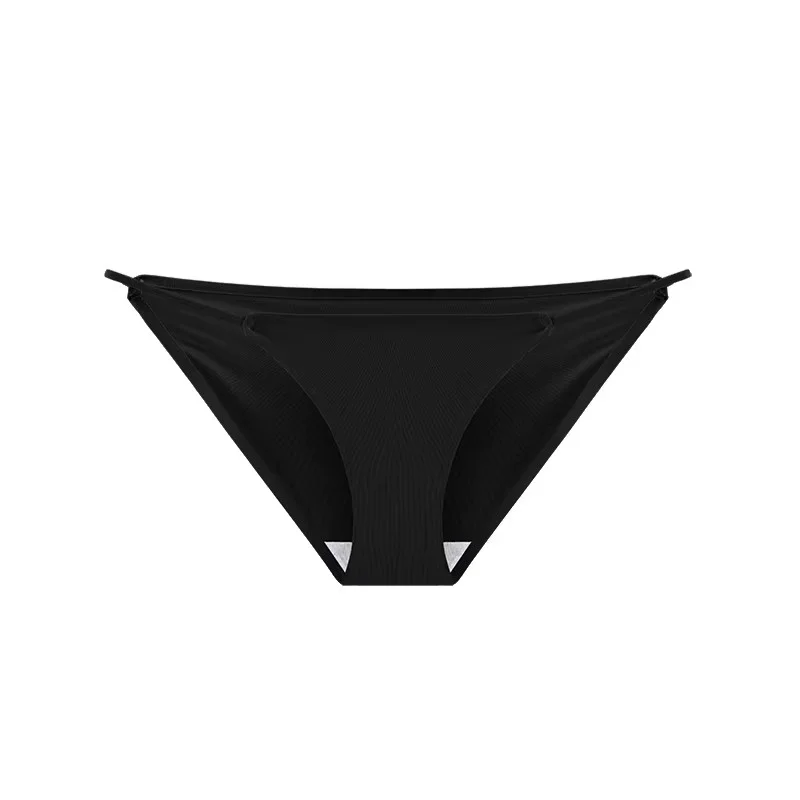 Women's Comfortable Panties Cotton Ladies Low Cut Everyday Underwear Soft ThinTriangle Bikini Sexy Underpants-RANBAO