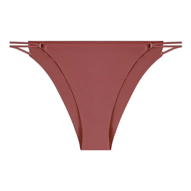 Seamless Thong Summer Cool Sports Fitness Comfortable Cotton Antibacterial Crotch String Underwear Yoga Women Modal Panties-RANBAO