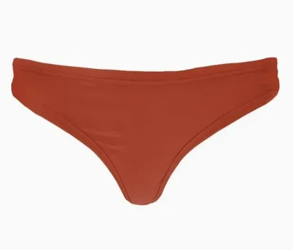 MID Waist Comfortable High Elasticity and Naked Feeling Cotton Womens Triangle Pants with Raised Buttocks-RANBAO