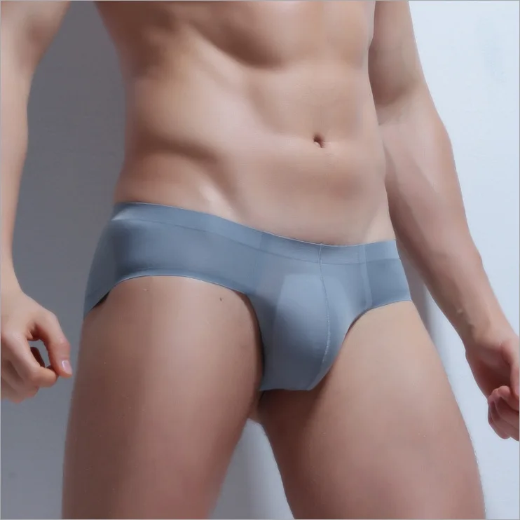 Summer High Quality New Men's Quick-drying Briefs Nylon Panties G-string Underwear Panty G-string Underwear Panty-RANBAO