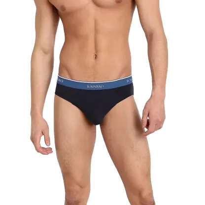 High Quality Men's Underwear Custom Made XL Briefs High Elastic Spandex Sexy Mens Boxer with Custom Logo Competitive Price-RANBAO
