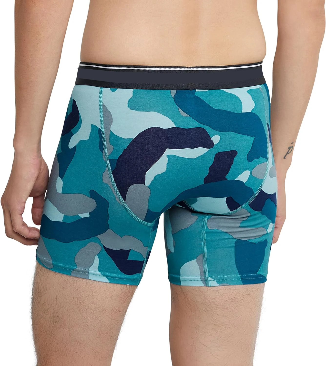 OEM Factory Originals Men's Boxer Briefs Trunks Stretch Cotton Moisture Wicking Modern Fit Low Mid-Rise Breathable Underwear-RANBAO