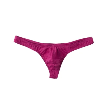 G-string Panties Cotton Underwear Men Sexy Panties Women Underpants Thongs Solid Color Briefs OEM Service-RANBAO