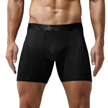 95%Cotton and 5%Elastic Fabric Cotton Stretch Classic Fit Boxer Underwear Garments Stock Lot Boxers-RANBAO
