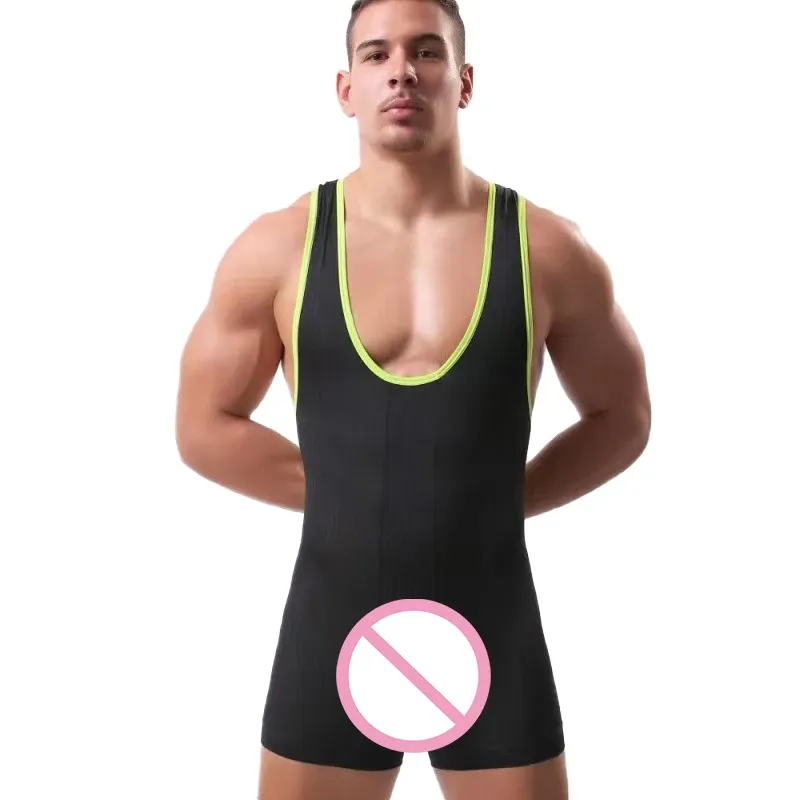 Newest Design Bodysuits Elegant Gay Sexy Bodysuits Date Night Cotton Erotic Bodysuits Lingerie-RANBAO