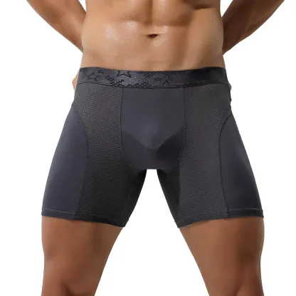 95%Cotton and 5%Elastic Fabric Cotton Stretch Classic Fit Boxer Underwear Garments Stock Lot Boxers-RANBAO