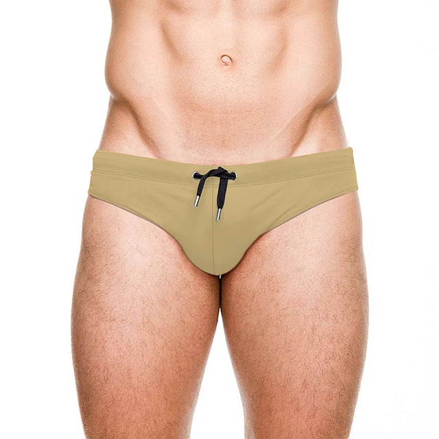 Ranbao Swimwear Brief Custom Sexy Bathing Suit Swimming Costume for Mens Male Men's Gay Swimsuit Sheer Clothes Swim Briefs Men-RANBAO