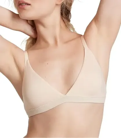 Customized Adjustable Straps Base Stretch Triangle Structure Bralette Made in China-RANBAO