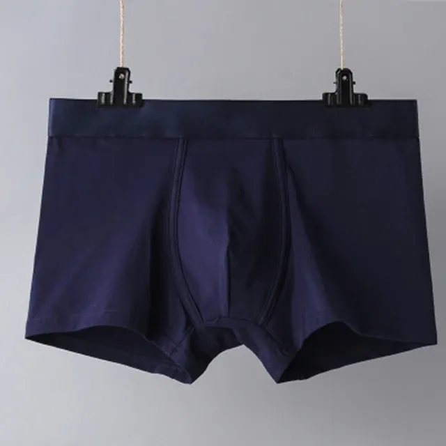 Best Seller Classic Solid Penis Boxer Underwear for Men Moisture Wicking Men'S Inner Wear Boxers-RANBAO