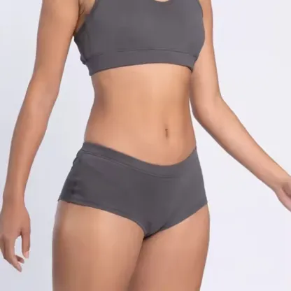 Custom Comfy  Luxuriously Sustainable  Women's Pima Cotton Ultra Bodyshorts Body legs Tagans-RANBAO