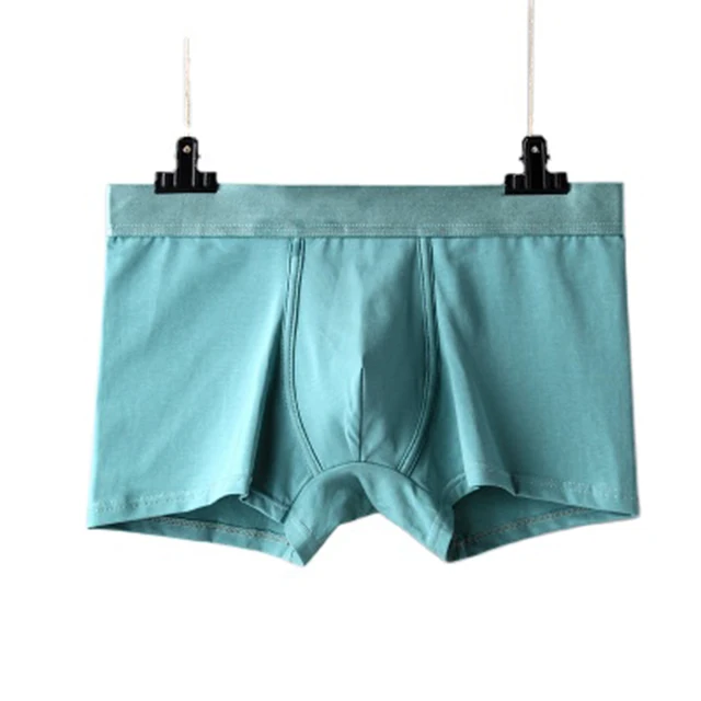 Best Seller Classic Solid Penis Boxer Underwear for Men Moisture Wicking Men'S Inner Wear Boxers-RANBAO