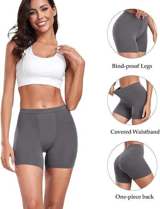 Ranbao Factory Wholesale Soft Breathable Microfiber Boxer Briefs Underwear Women's Modal Boy Shorts Panties-RANBAO