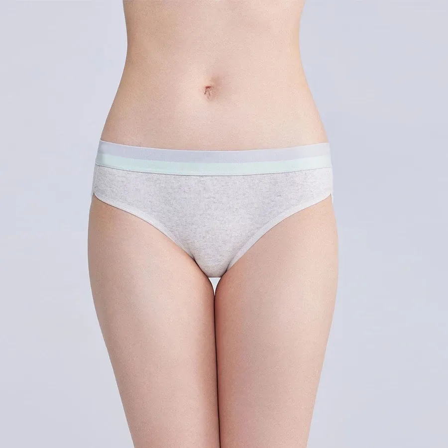 Casual Comfort Daily Every Day Elastic Waistband Everyday Women's Solid Briefs Hipster for Female Underwear Lingerie Knickers-RANBAO