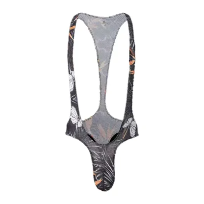 Top Selling Mens Bodysuits Dressy Gay Cute Mens Sexy Bodysuits Print Patterns Bodysuits Plus Size-RANBAO