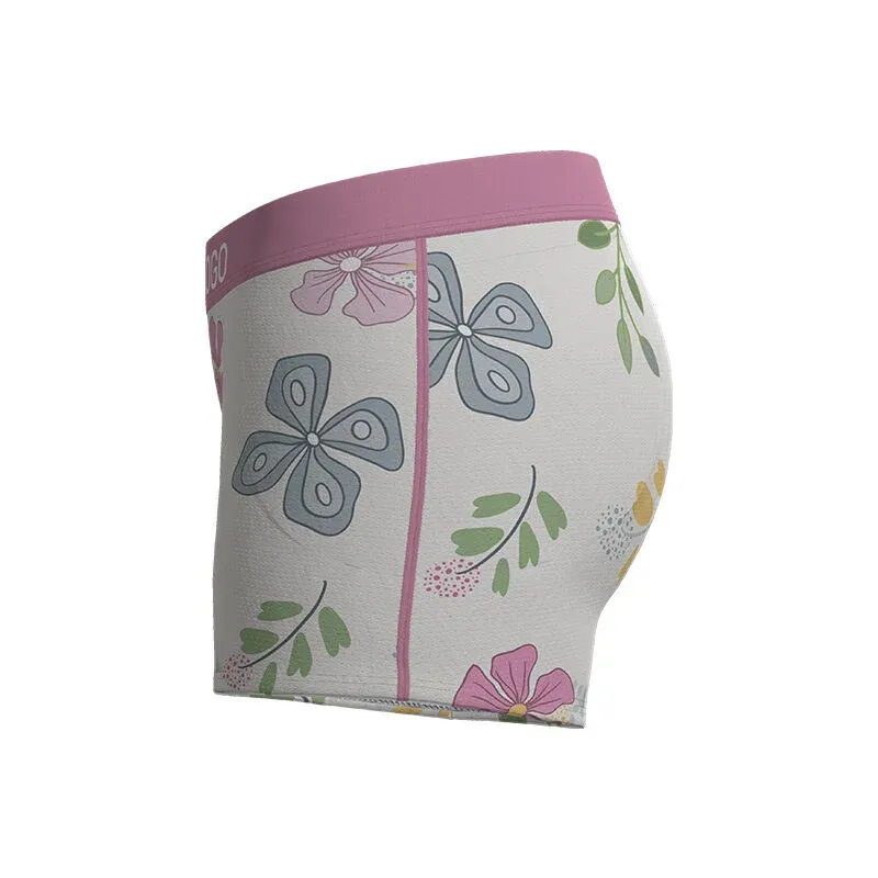 Manufacturer Wholesale Custom Logo Patterned Printing Girl Boxer Shorts Panties for Women-RANBAO