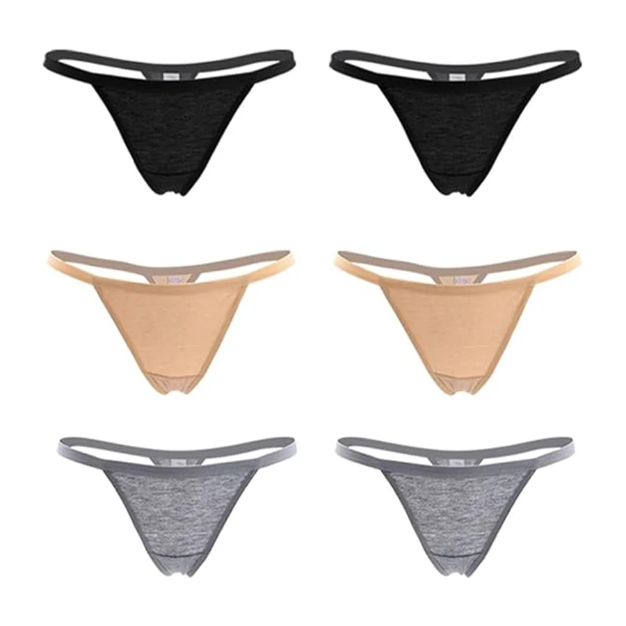 Wholesale Custom LOGO Printed Lingerie Teenage Girls Sexy Low Waist Panties G-String Underwear Seamless Women Underwear Thongs-RANBAO