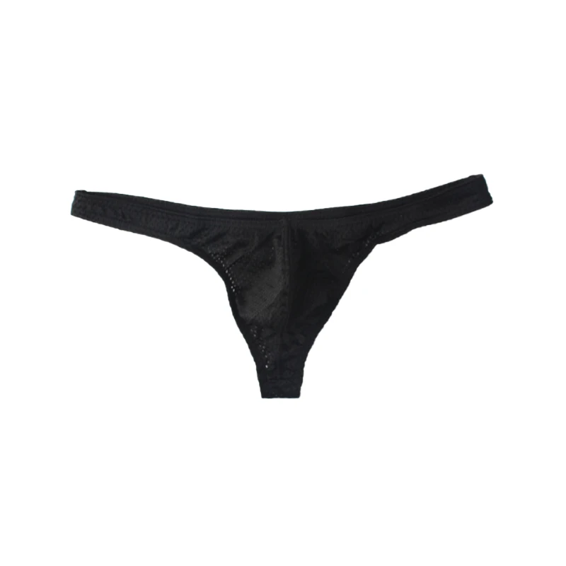 G-string Panties Cotton Underwear Men Sexy Panties Women Underpants Thongs Solid Color Briefs OEM Service-RANBAO