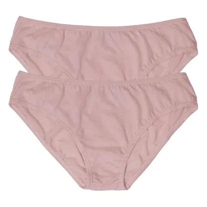 Custom Organic Sexy Sheer Pima Cotton Underwear Soft Breathable Low-Rise Briefs Everyday Woven Bikini for Adults-RANBAO