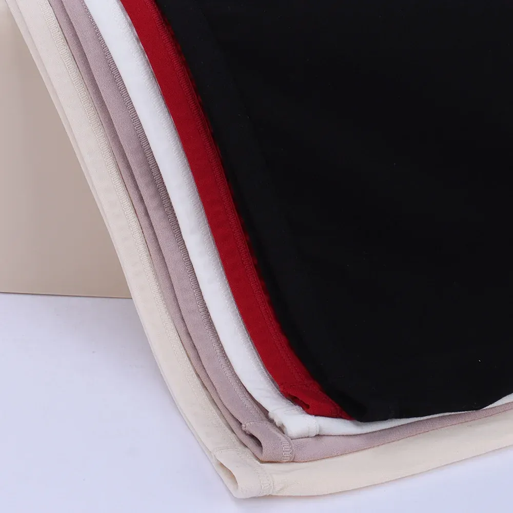 XXXL EUR US Plus Size Non-allergenic Highly Breathable Absorbent Basic Smooth slip Panties High Rise Women Brief-RANBAO