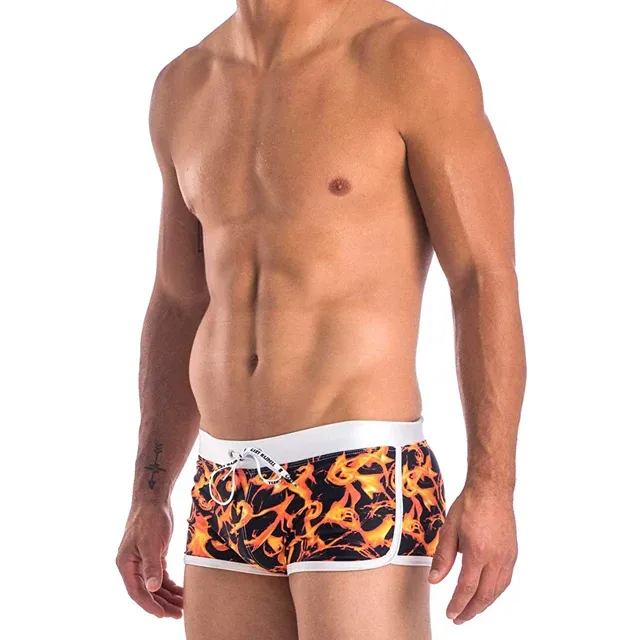 Top Sale New Style Panties Big Size Boy Underpants Gay Modal Male Boxer Sexy Mens Underwear-RANBAO