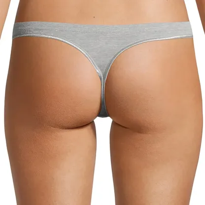 Customized Best Fitting Panty Cotton Spandex Breathable Super Soft Stretchy Thong Panty-RANBAO