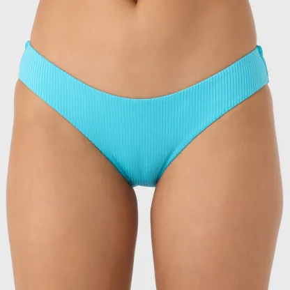 Solid Women's Bikini Rib Set Hipster Low-rise Tie Bra with String Hipster Underwear Sexy Knickers Lady's Underwear Set Bathing-RANBAO