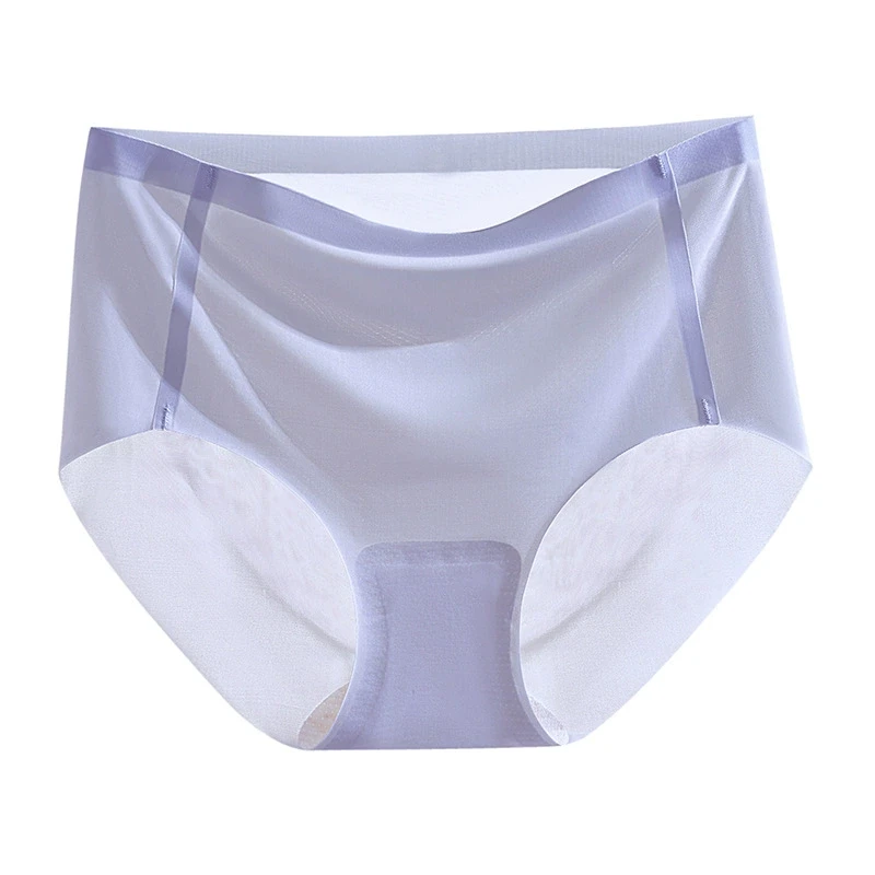 Factory Wholesale Women's Underwear Soft High Hip Tight Cotton Panties Breathable Solid Color Women Boxers-RANBAO