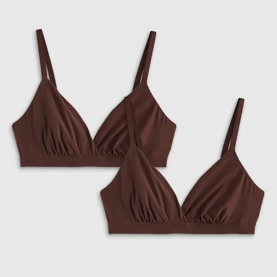 OEKO-TEX Standard 100 High Quality Second Skin Ultimate Crossover Bralette Made in China-RANBAO