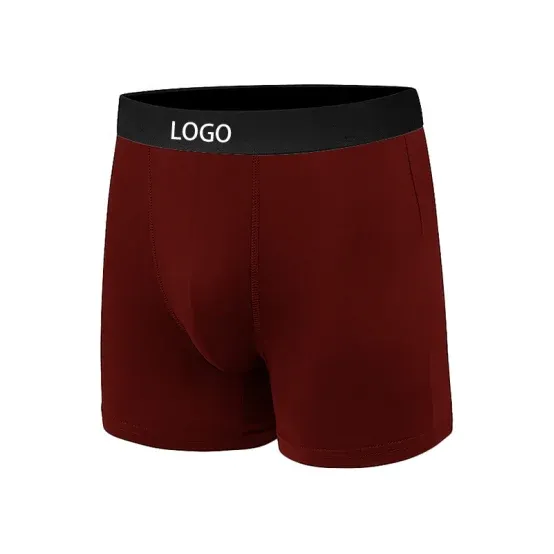 Customized Breathable Poly Spandex Fabric Ultra-soft Comfort Soft Fabric Printed Men's Cotton Boxer-RANBAO