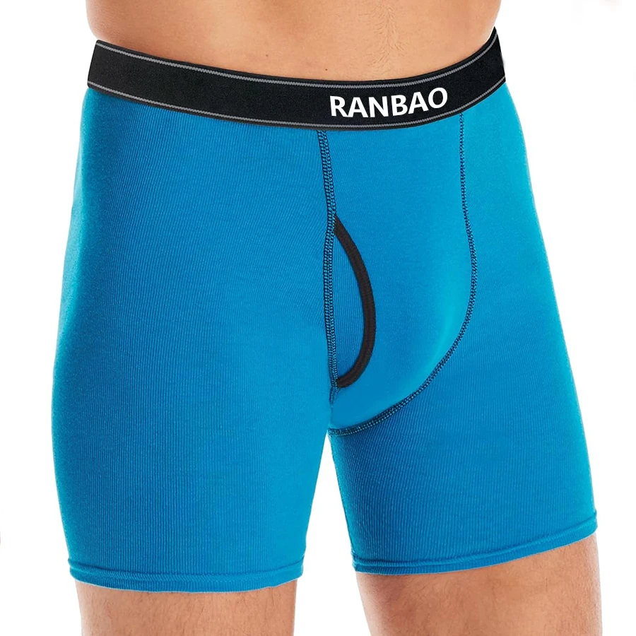 Custom High Quality Soft Breathable Moisture Assorted Large Boxer Brief-RANBAO