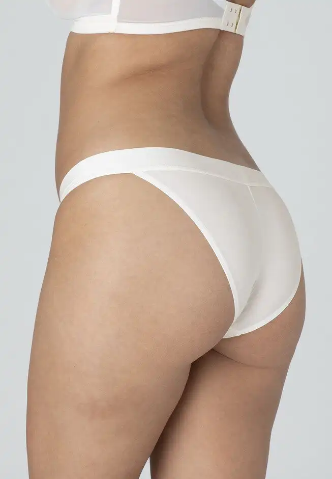 Wholesale Thong Women's Cheeky Bikini Underwear Sexy Panties Stretch Breathable Hipster Briefs Tanga Solid Panty Knickers-RANBAO