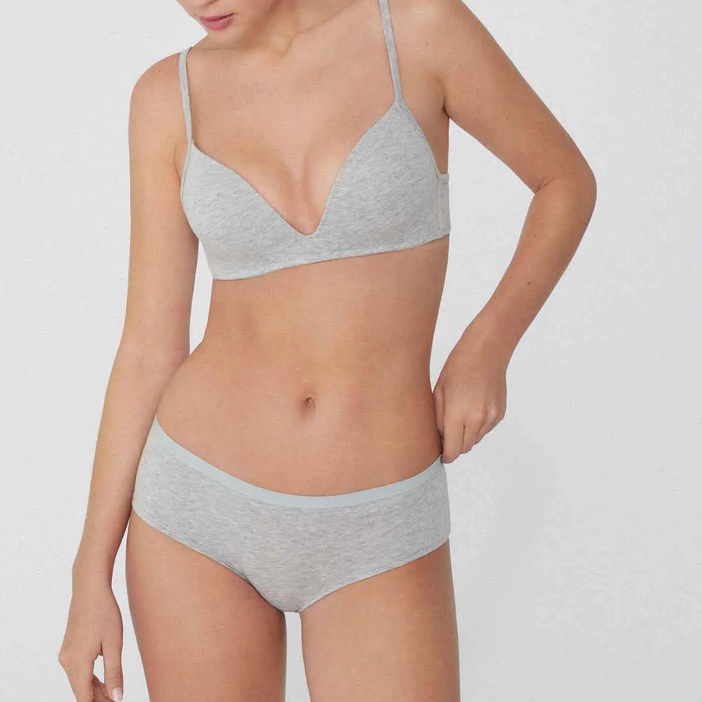 High Quality Women Sports Lingerie Custom Seamless Panty Underwear for Women Cotton Boxer Briefs Mid-Rise Seamless Knickers-RANBAO