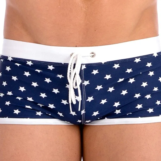 Wholesale Breathable Comfortable Eco-Friendly Swimwear Slimming Cheap Price Board Shorts Luxury Men's Swimming Trunks-RANBAO