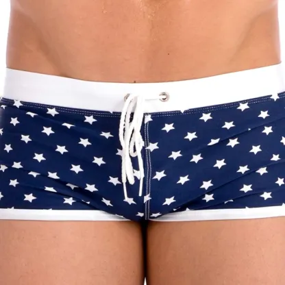 Wholesale Breathable Comfortable Eco-Friendly Swimwear Slimming Cheap Price Board Shorts Luxury Men's Swimming Trunks-RANBAO