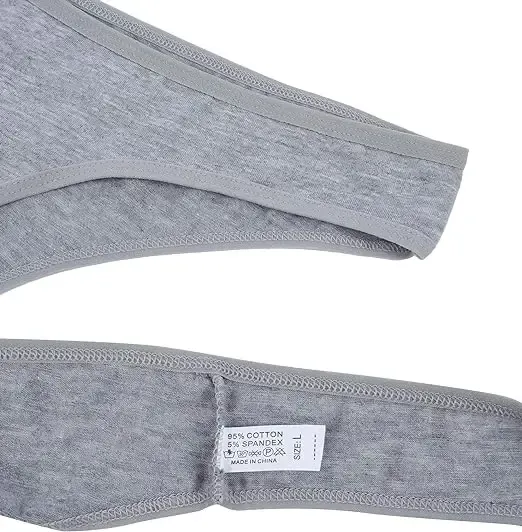 Wholesale High Quality Cotton Breathable Panties Bikini Underwear Women's Thongs Made in China-RANBAO