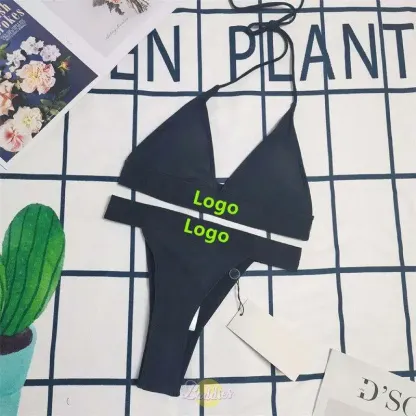 Designer Plus Size Fashion Sports Women Stylish Swimsuit Bra Bikini Brief Sets-RANBAO